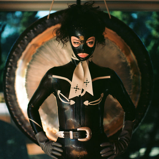 Western Catsuit with Flared Leg (Made to Order, Custom)