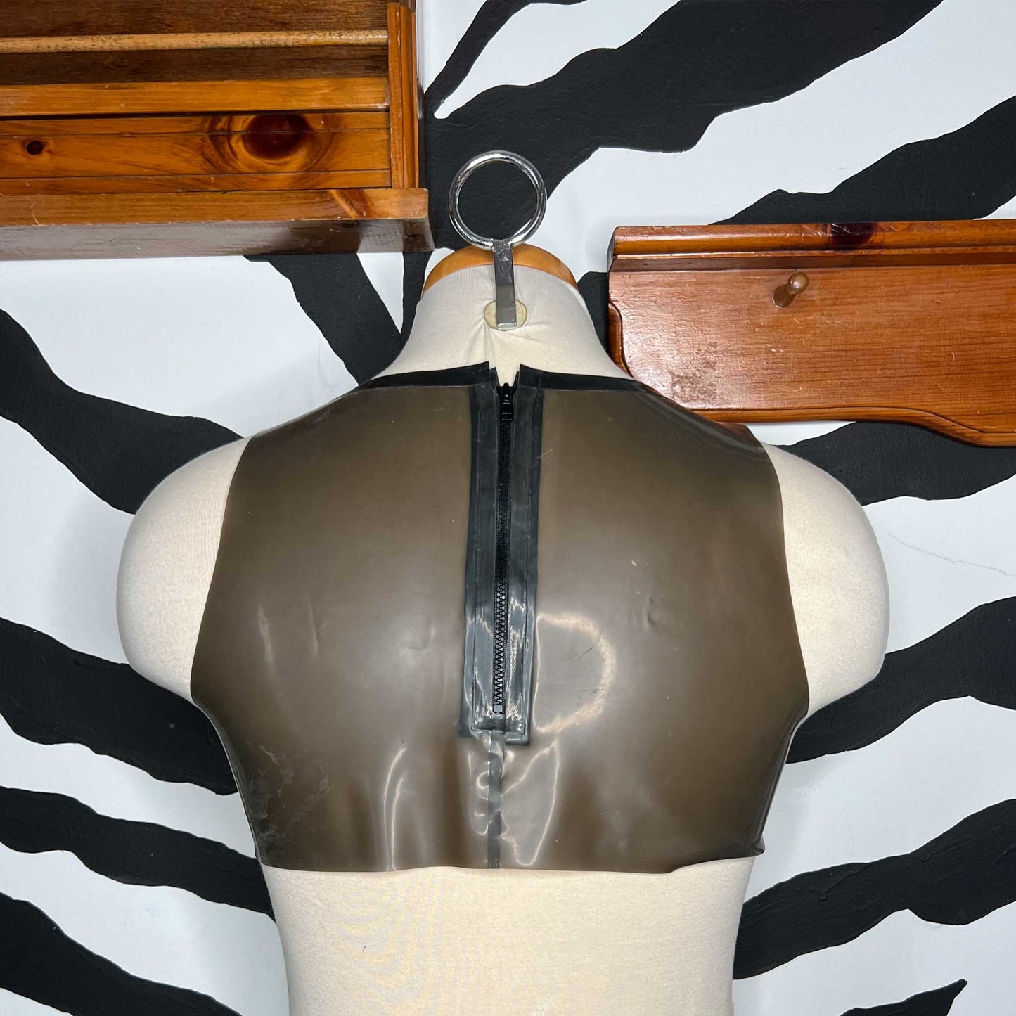 Trans Smoke Crop Top