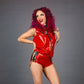 Lace Up Smile Pocket Hotpants