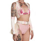 Pink & White Latex Rodeo Queen Set