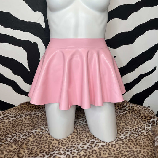 Baby Pink Circle Skirt - Waist 25"