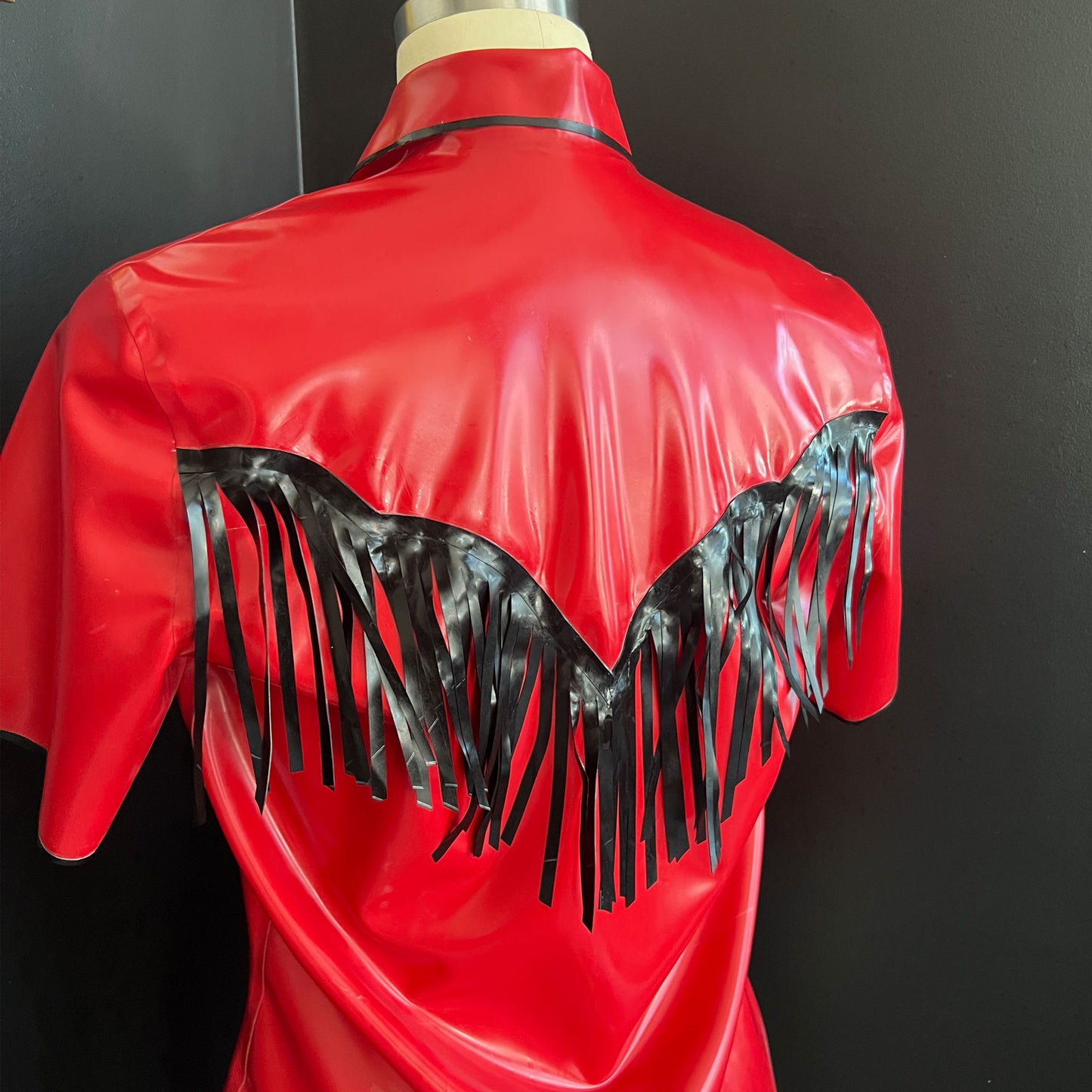 "Bull Rider" Western Fringed Shirt (Made to Order)